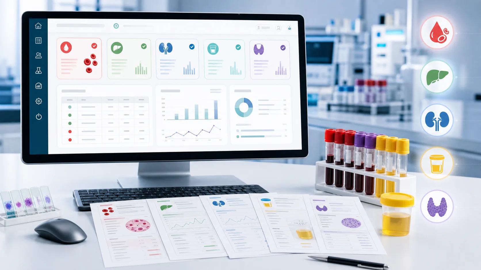 Best Software for CBC, LFT, KFT, Urine and Thyroid Report Generation